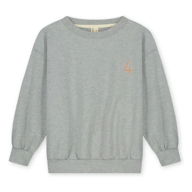 Sweat Birthday Coton Bio | Gris chiné