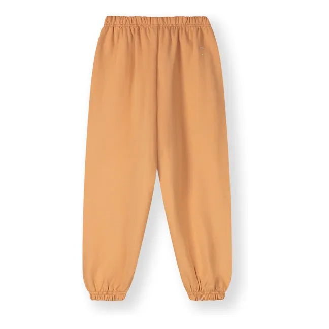 Organic cotton joggers | Apricot