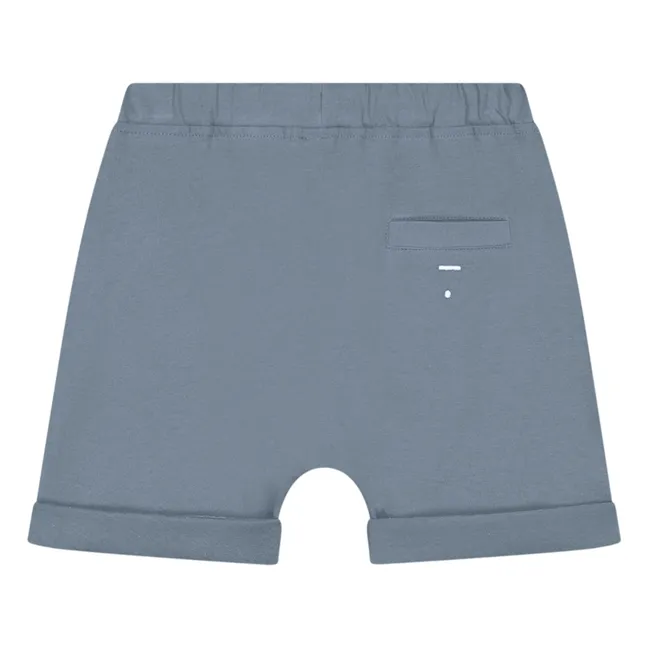 Organic cotton shorts | Ice Blue