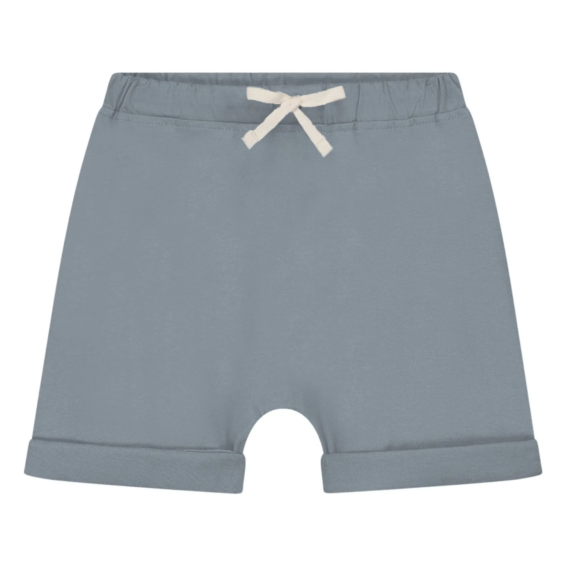 Short Coton Bio | Bleu Glacier- Image produit n°0