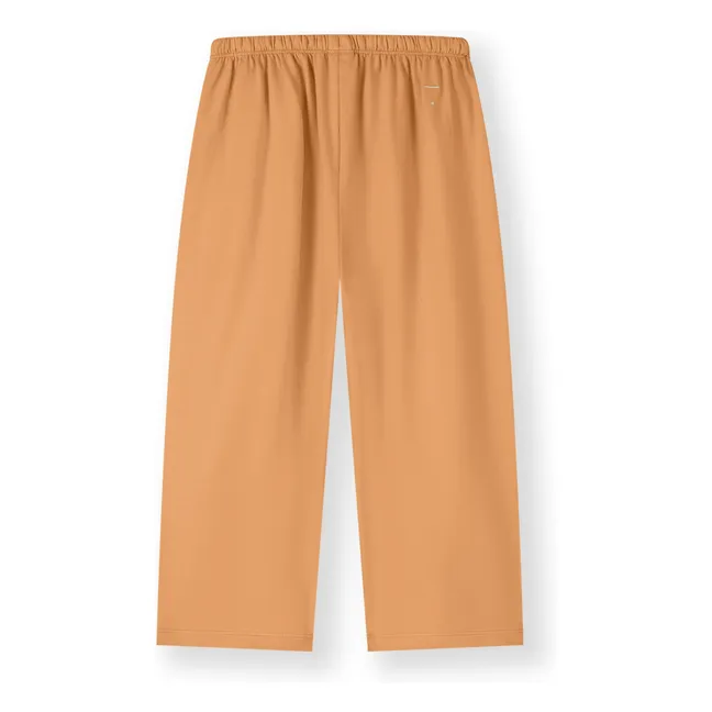 Organic cotton pants | Apricot