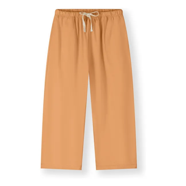 Organic cotton pants | Apricot