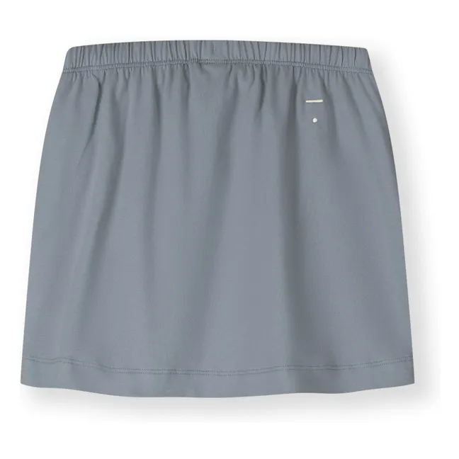 Jupe Coton Bio | Bleu Glacier