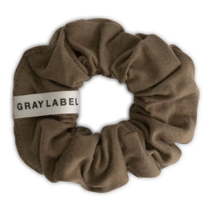 Chouchou Algodón orgánico | Marrón Kaki- Imagen del producto n°0