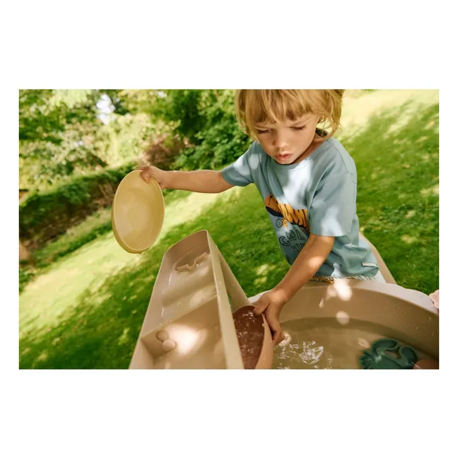 T-shirt in cotone organico Apia Tiger | Blu