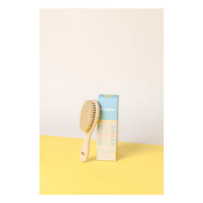 Brosse en poils de chèvre Ma première brosse