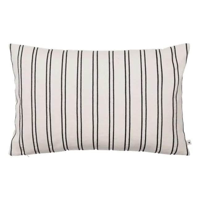 Funda de cojín de sarga | Blanco Roto