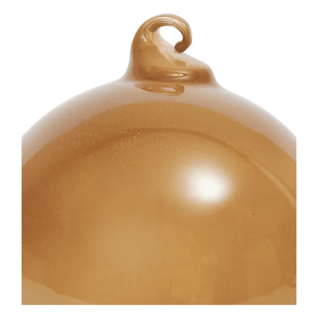 Boules de Noël en verre - Set de 3 | Orange