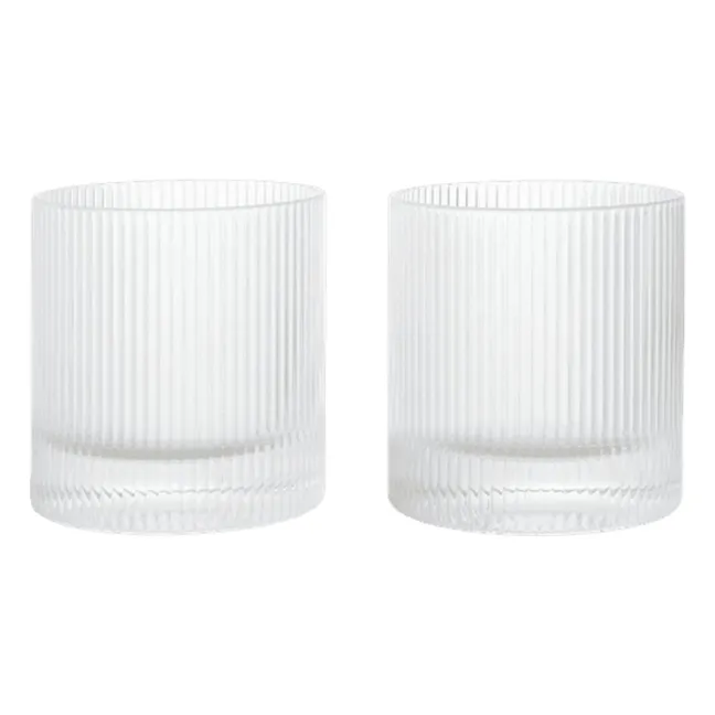 Verres Ripple - Set de 2 