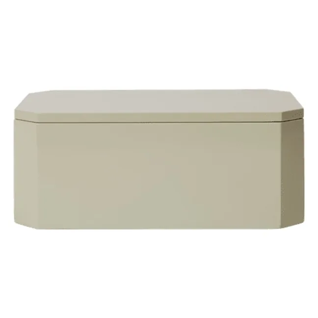 Caja de bambú FSC Nova  | Crema