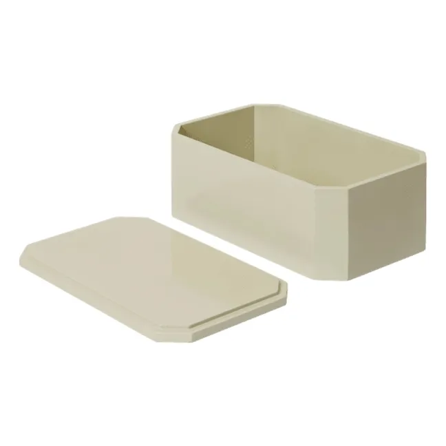 Boîte en bamboo FSC Nova  | Crème