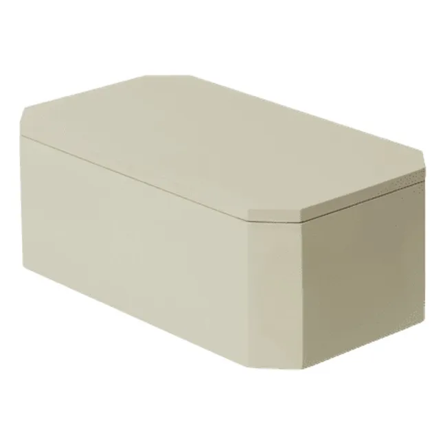 Boîte en bamboo FSC Nova  | Crème