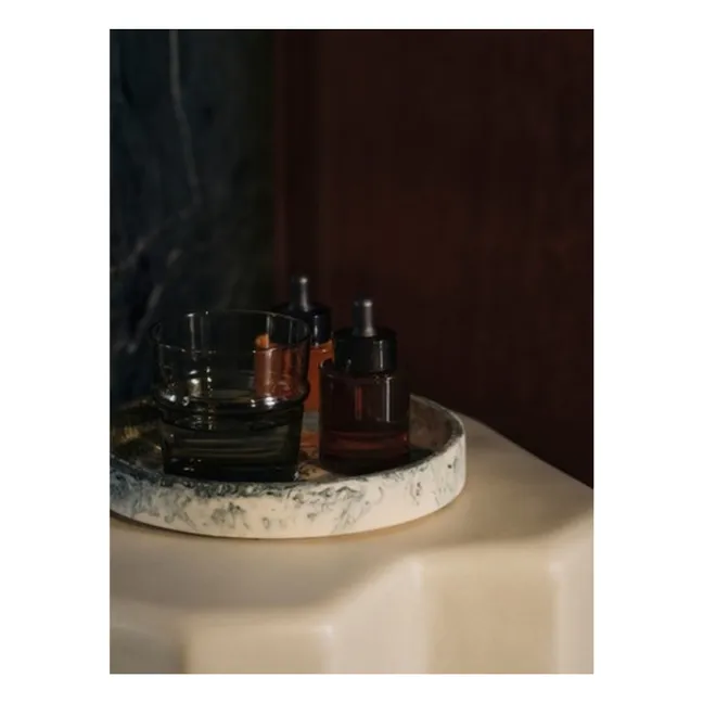 Plateau en marbre Mist | Gris