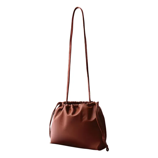 Borsa Suzette in pelle | Acajou