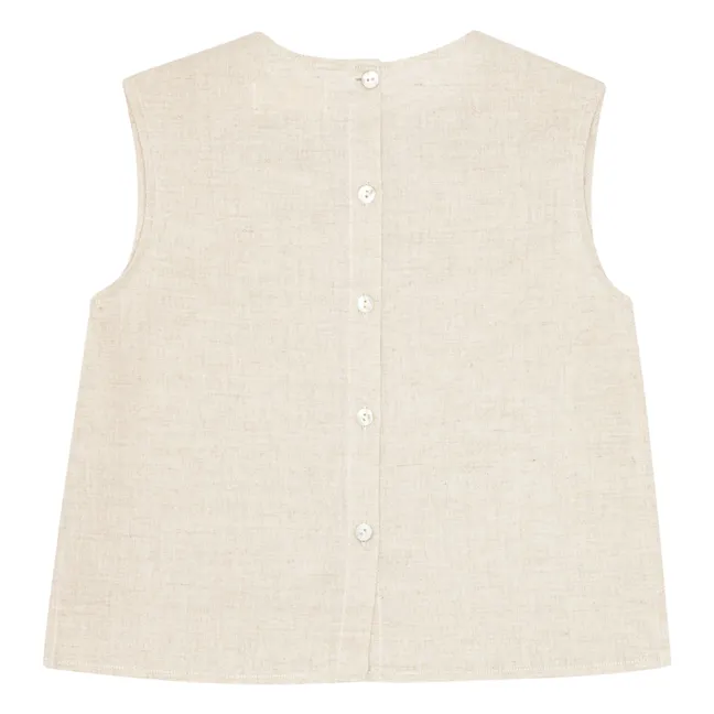 Top Vida Linen and Organic Cotton | Beige
