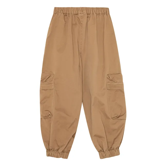 Dickson - Pantaloni cargo in cotone biologico | Marrone