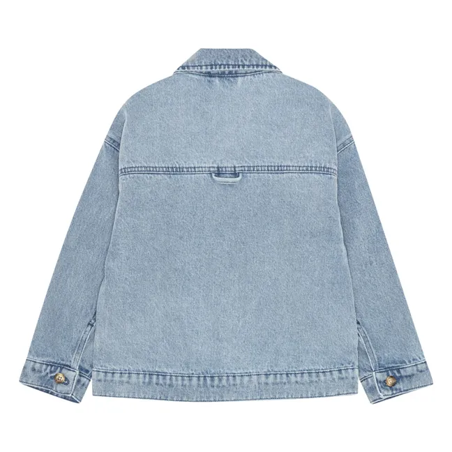 Chaqueta Lou Denim de algodón orgánico | Azul Claro