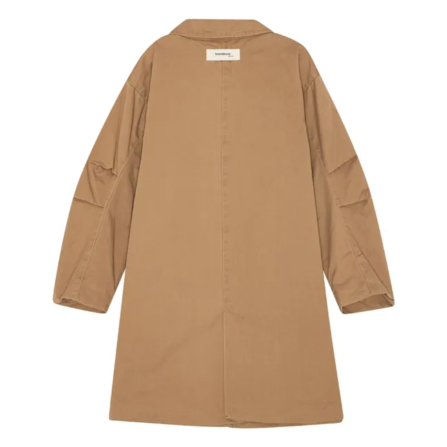 Axel Coat Organic Cotton | Brown