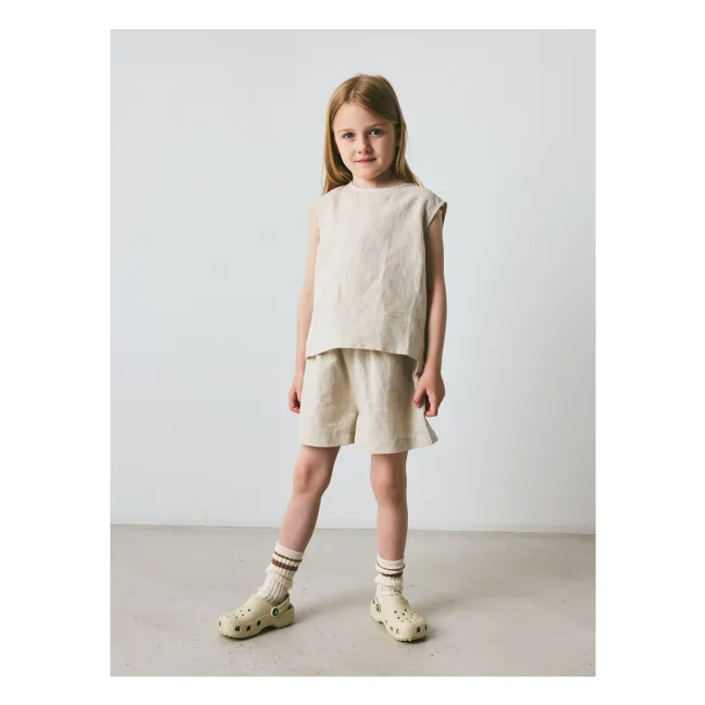 Top Vida Linen and Organic Cotton | Beige