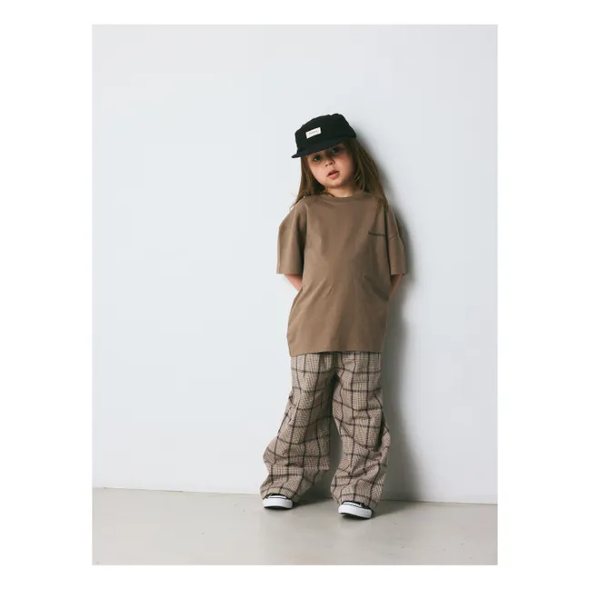 Francis Carreaux Linen and Organic Cotton Trousers | Brown