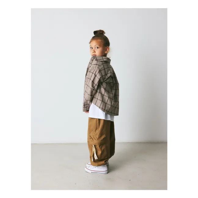 Dickson Organic Cotton Cargo Pants | Brown