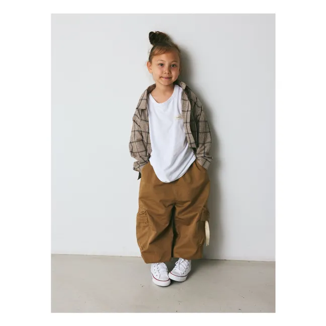 Pantalon Cargo Dickson Coton Bio | Marron