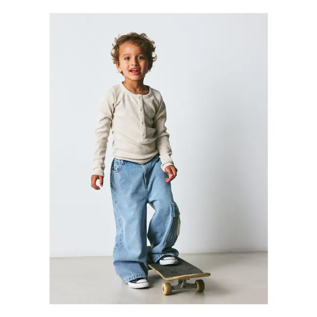 Flynn Organic Cotton Jeans | Light Blue