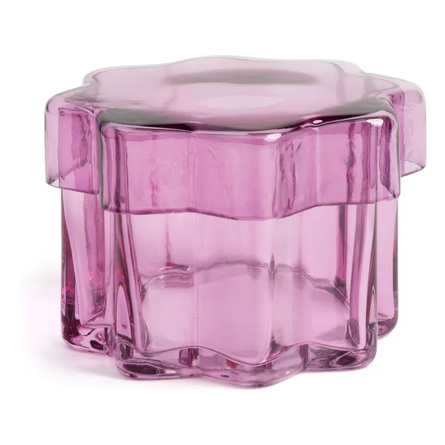 Astral glass jar | Pink