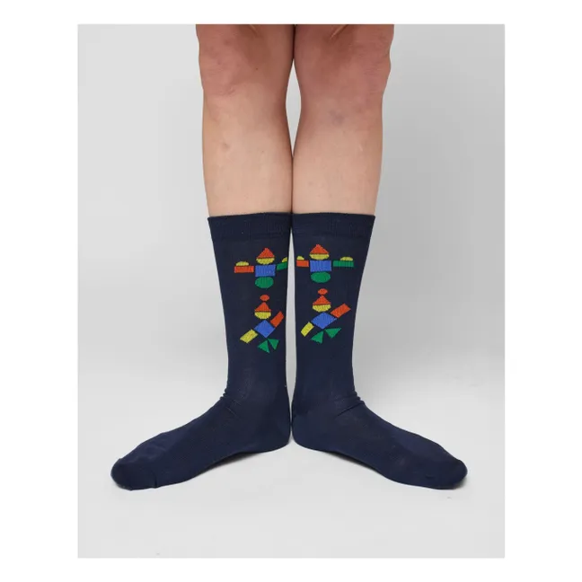 3er-Set Happy Socken aus Bio-Baumwolle - Women's Collection | Grün