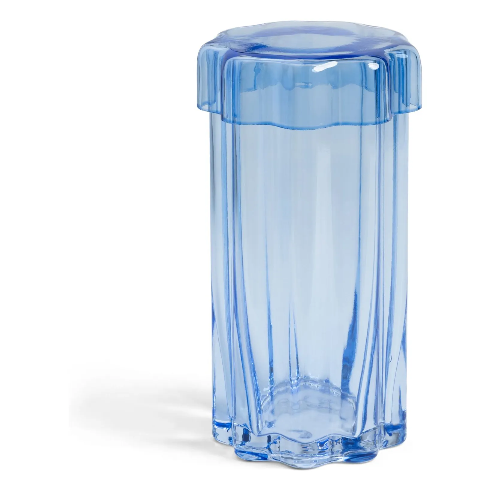 &Klevering Blue Astral Glass Jar