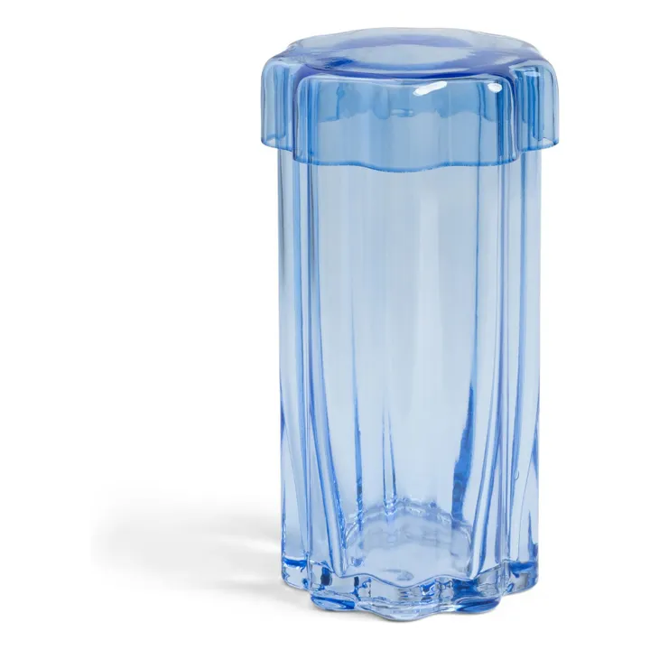 Pot en verre Astral | Bleu- Image produit n°0