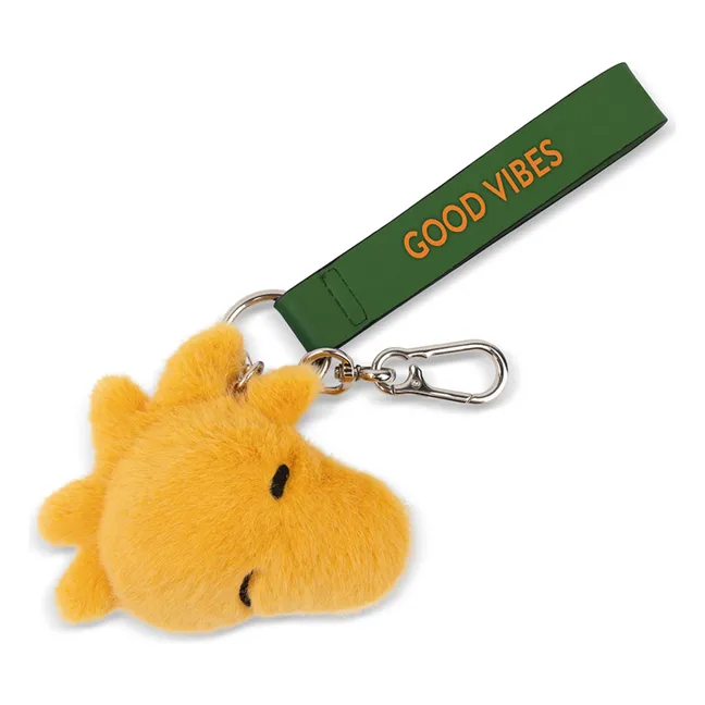 SNOOPY - Woodstock charm key ring