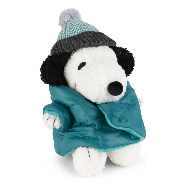 SNOOPY - Peluche Snoopy avec sa doudoune