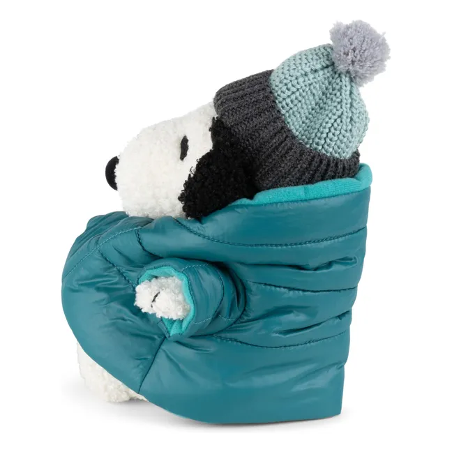 SNOOPY - Peluche Snoopy avec sa doudoune