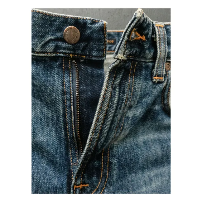 Jean Gritty Jackson Thriller | Bleu délavé