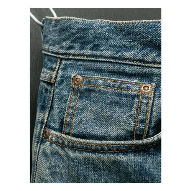 Jean Gritty Jackson Thriller | Bleu délavé