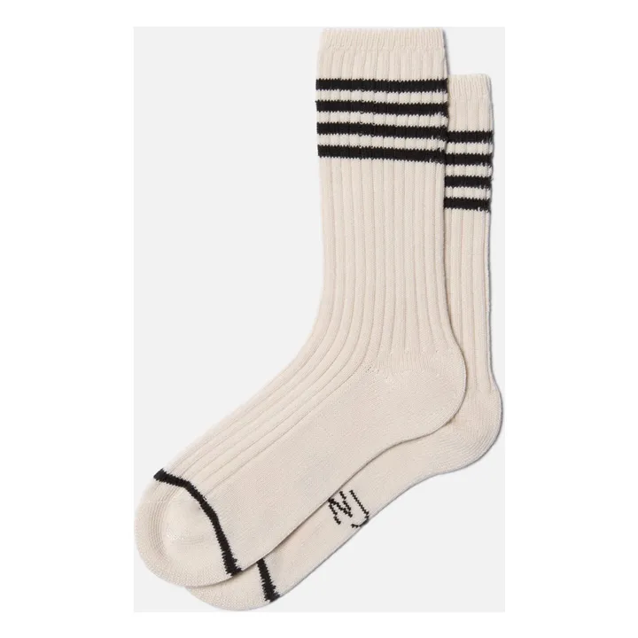Chaussettes Tennis Stripe | Blanc- Image produit n°1