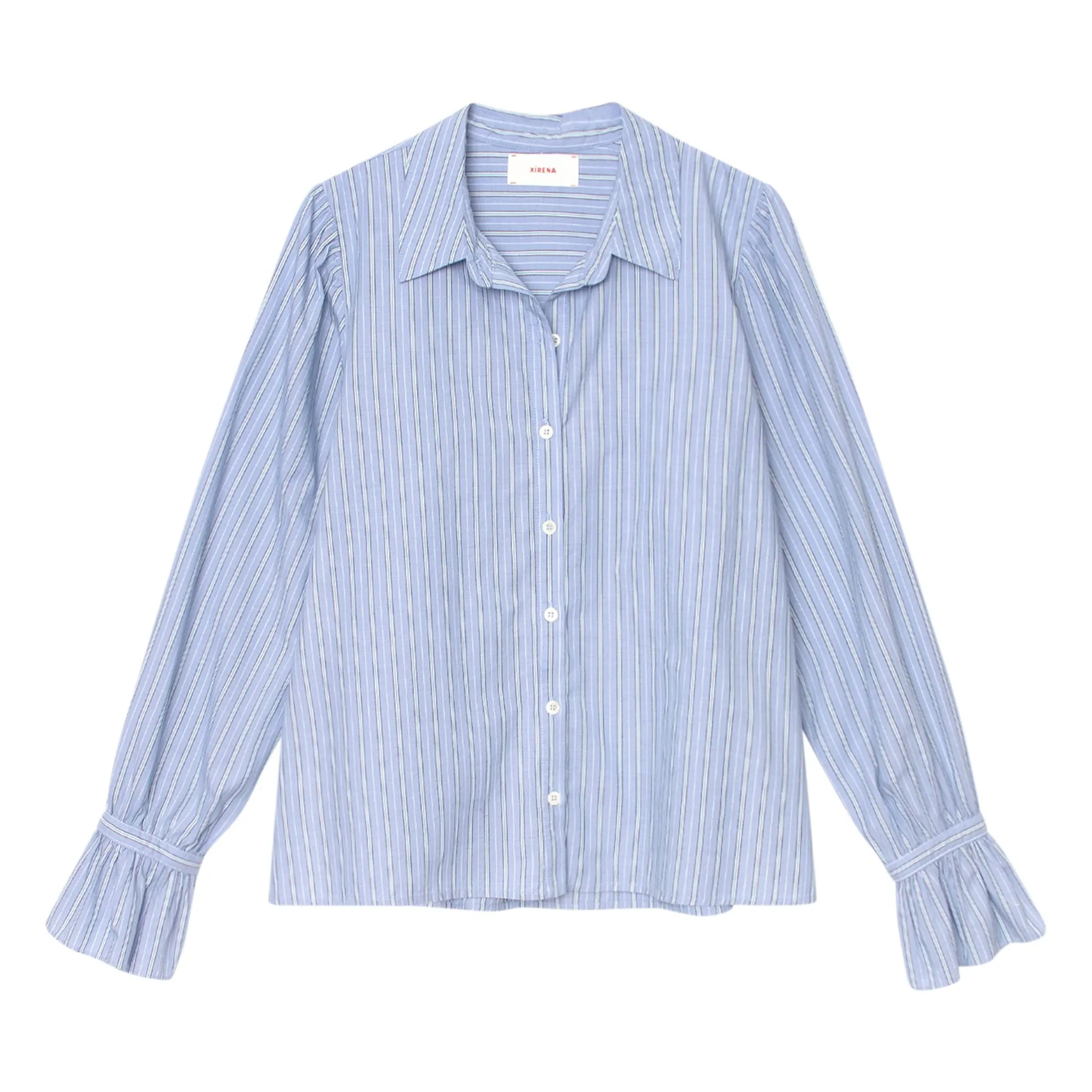 Xirena Blue Sybil Shirt