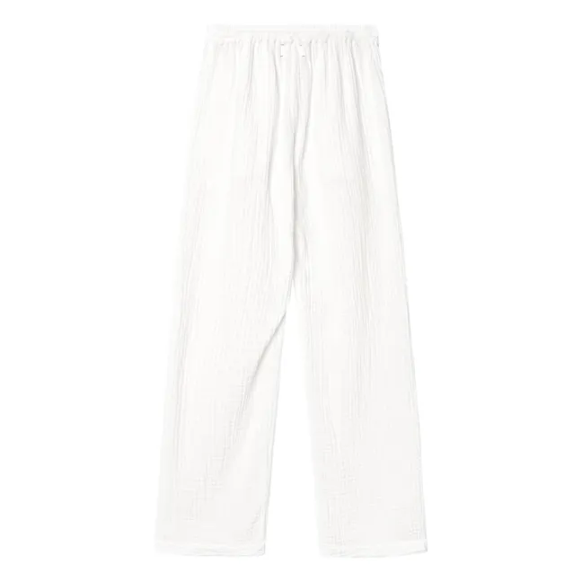 Pantaloni Devon | Bianco