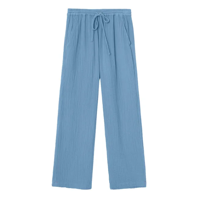 Pantalon Devon | Bleu canard