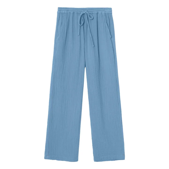 Pantalon Devon | Bleu canard- Image produit n°0