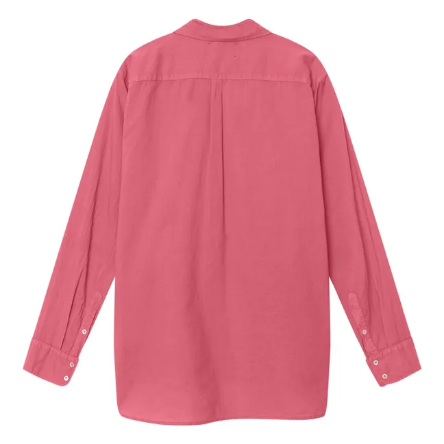 Beau Popeline de Coton shirt | Framboise