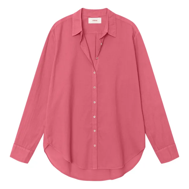 Camicia Beau Popeline de Coton | Framboise