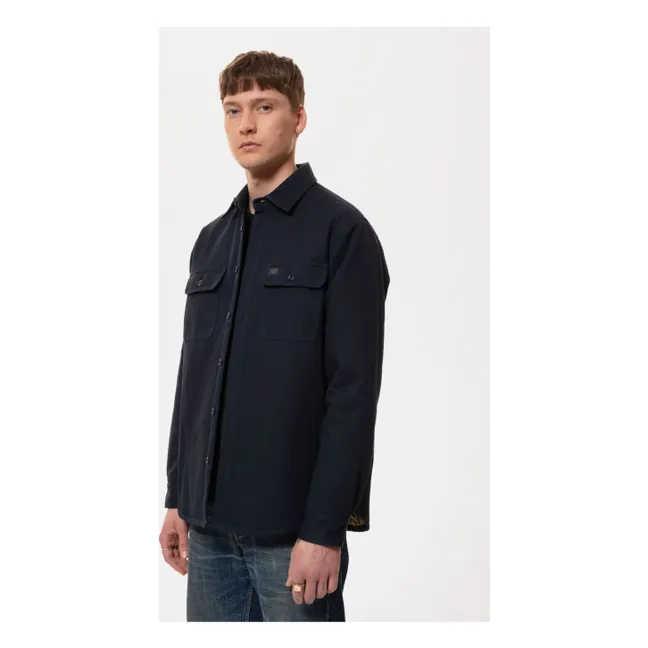 Überhemd Glenn Padded | Dunkelblau