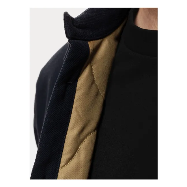 Überhemd Glenn Padded | Dunkelblau