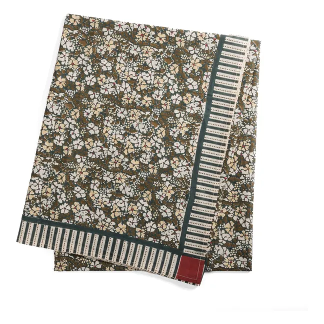 Nappe en coton Impro kaki