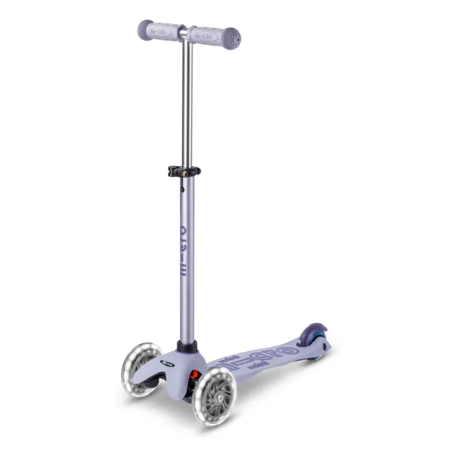 Mini Micro Deluxe Rock&amp;Go LED Scooter | Lavanda