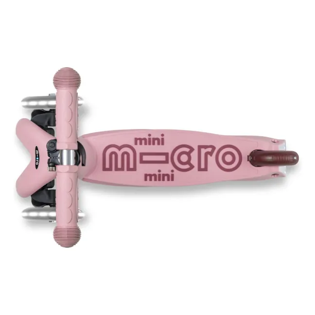 Trottinette évolutive Mini Micro Deluxe Rock&Go LED | Vieux Rose