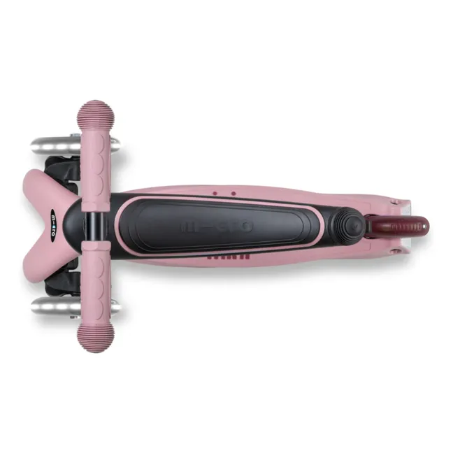 Trottinette évolutive Mini Micro Deluxe Rock&Go LED | Vieux Rose