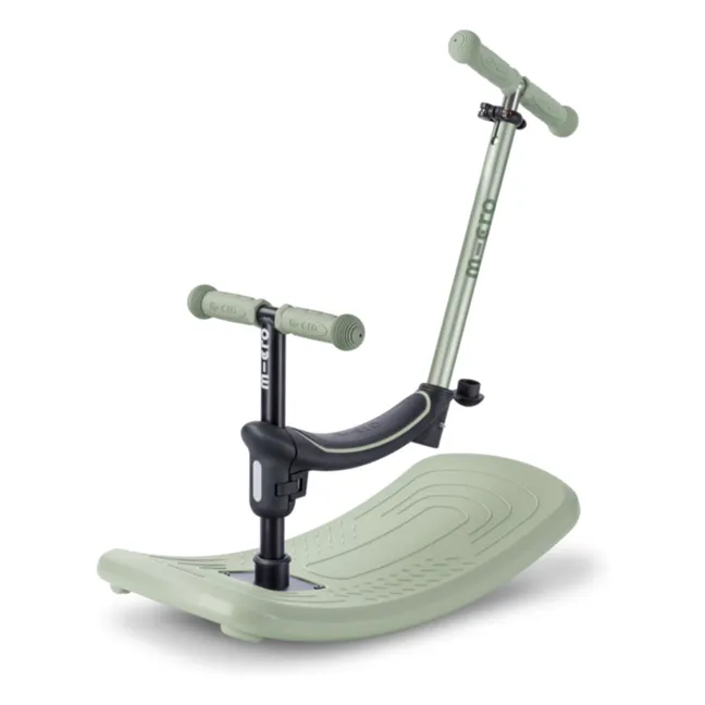Trottinette évolutive Mini Micro Deluxe Rock&Go LED | Sauge